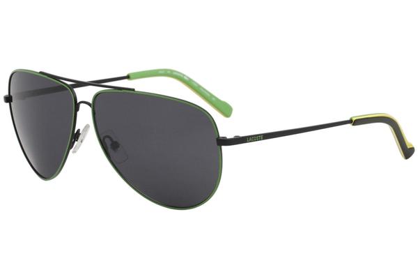  Lacoste Men's L129SP L/129/SP Fashion Pilot Polarized Sunglasses 