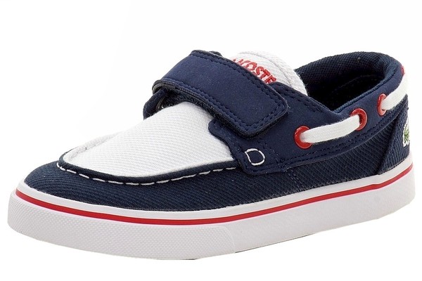  Lacoste Toddler Boy's Keel 116 2 Fashion Loafers Boat Shoes 