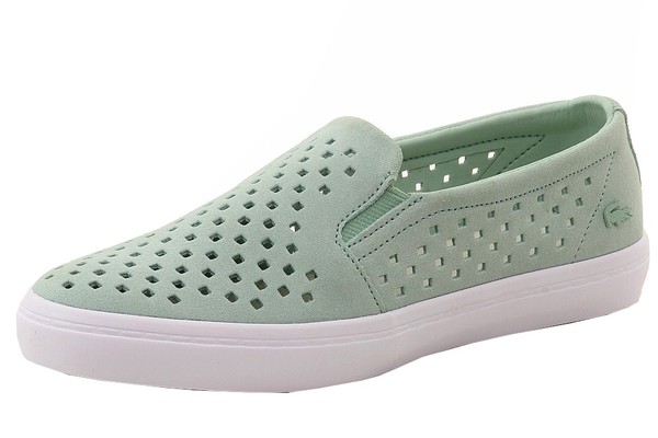  Lacoste Women's Gazon 216 Fashion Slip-On Sneakers Shoes 