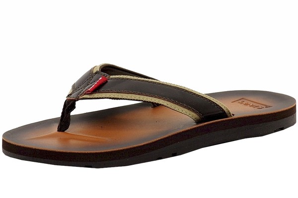  Levi's Men's Heartland Mix Flip Flops Sandals Shoes 