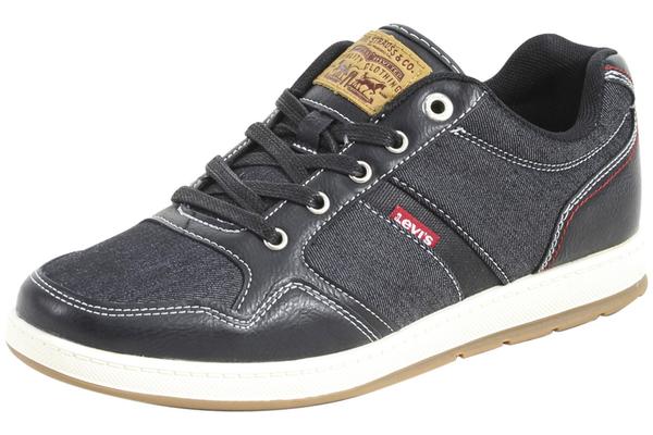  Levi's Men's Lennox Millstone Denim Sneakers Shoes 