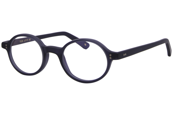  L.G.R Teos Eyeglasses Full Rim Oval Shape 