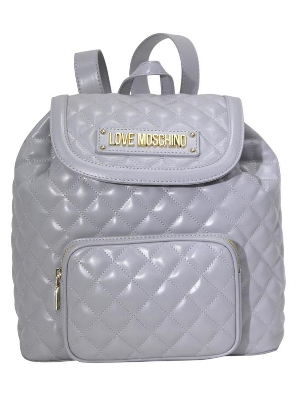  Love Moschino Women's Quilted Backpack Bag 