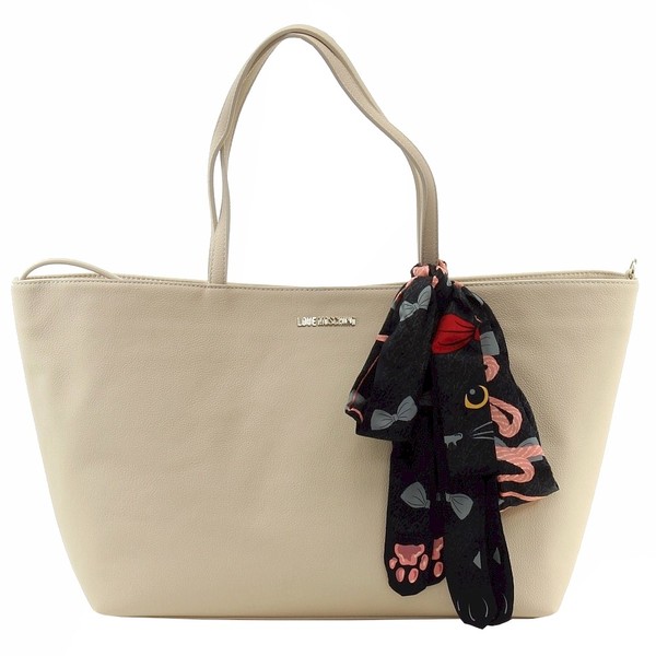  Love Moschino Women's Tote Handbag W/Thin Scarf 