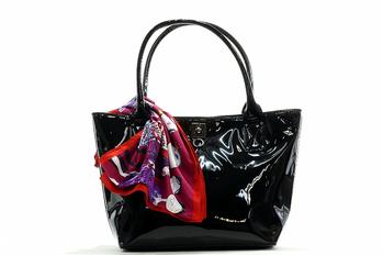  Love Moschino Women's Tote With Scarf Handbag 