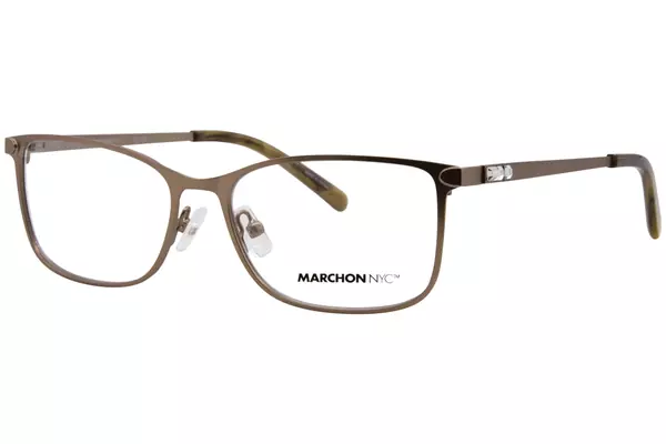  Marchon NYC M-4024 Eyeglasses Women's Full Rim Rectangle Shape 