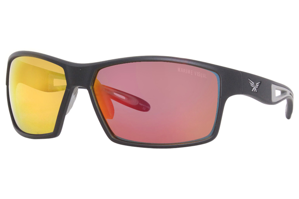 Marine Visual HD Polarized Marine-Wind MV1120 Sunglasses Men's Rectangular