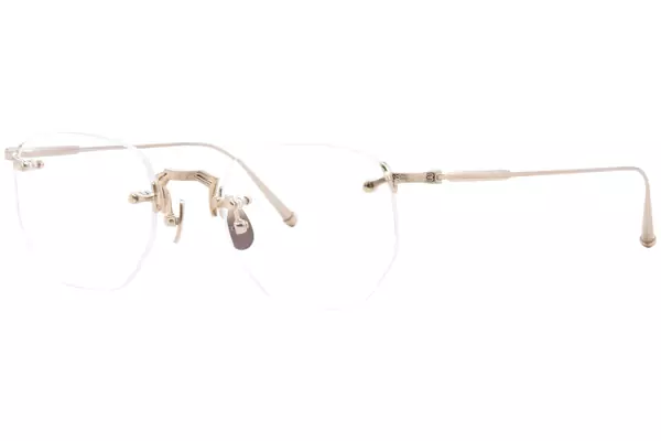  Matsuda M3104-A Eyeglasses Rimless Square Shape 