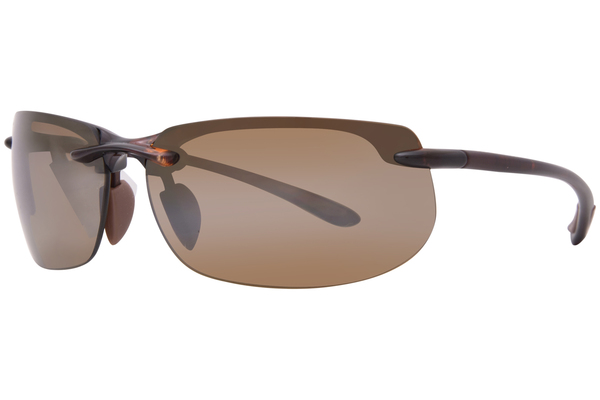 Maui Jim Polarized Banyans MJ412-1015 Sunglasses Mens Tortoise/Bronze 70mm  +1.50