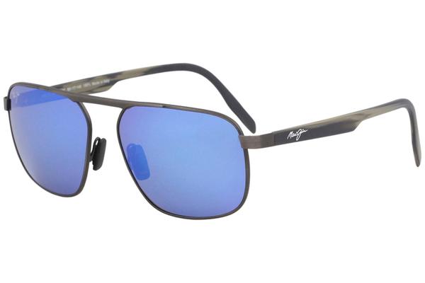  Maui Jim Men's Waihee-Ridge MJ777 MJ/777 Fashion Pilot Polarized Sunglasses 