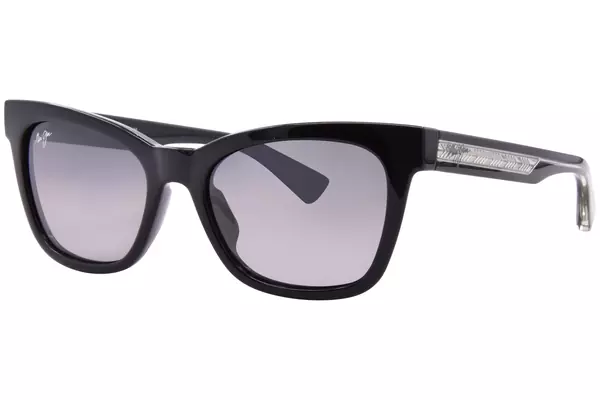 Maui Jim Polarized Hiwahiwa MJ0689S Sunglasses Women's Rectangle Shape
