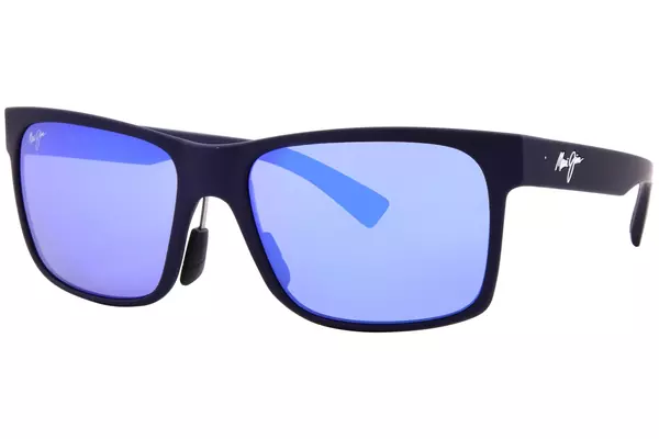  Maui Jim Polarized Hoopili MJ0683S Sunglasses Men's Rectangle Shape 