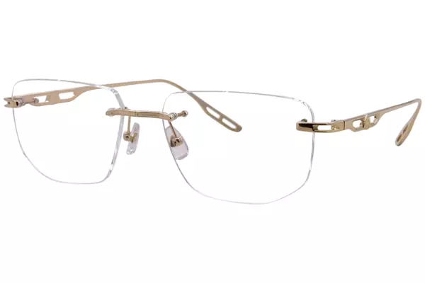  Maybach The-Ultimate-I Eyeglasses Rimless Rectangle Shape 