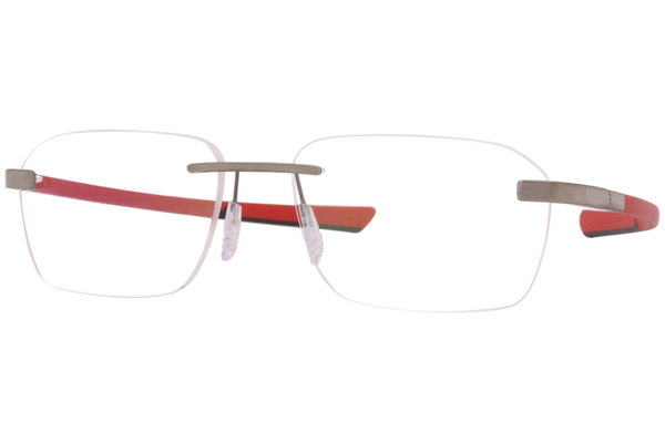  McLaren MLSUPO24 Eyeglasses Men's Rimless Rectangular Optical Frame 