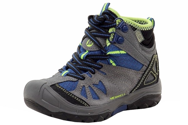  Merrell Toddler/Little Boy's Capra Mid Waterproof Hiking Boots Shoes 