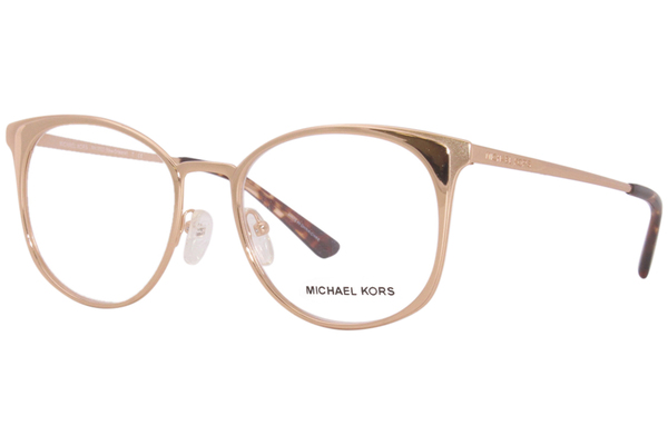 Michael Kors Eyeglasses Women's New-Orleans MK3022 1026 Rose Gold 53-18 ...