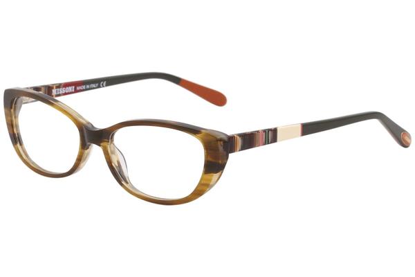  Missoni Women's Eyeglasses MI340V MI/340/V Full Rim Optical Frame 