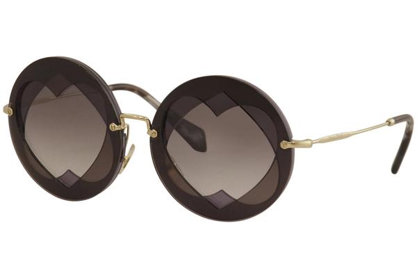  Miu Miu Women's SMU01S SMU/01S Fashion Round Sunglasses 