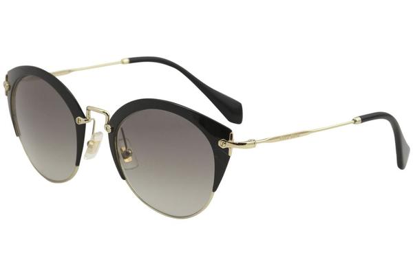  Miu Miu Women's SMU35R SMU/35/R Fashion Round Sunglasses 