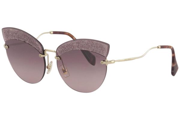  Miu Miu Women's SMU58T SMU/58T Fashion Cat Eye Sunglasses 