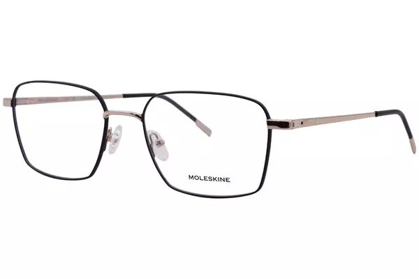  Moleskine MO2250 Eyeglasses Full Rim Rectangle Shape 