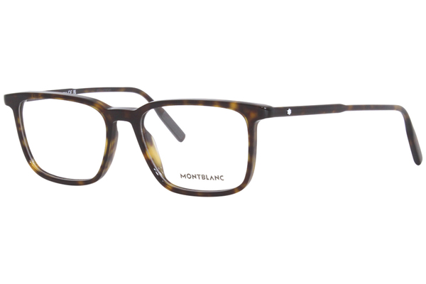  Mont Blanc MB0197O Eyeglasses Men's Full Rim Rectangle Shape 
