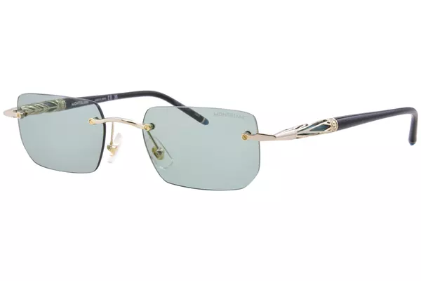  Mont Blanc MB0348S Sunglasses Men's Rectangle Shape 