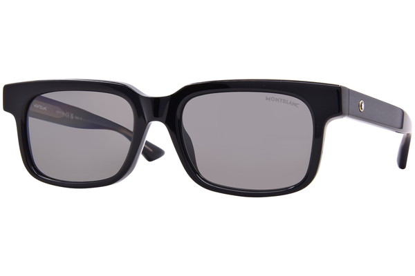  Mont Blanc MB0383S Sunglasses Men's Rectangle Shape 