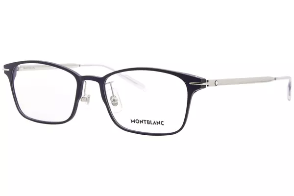  Mont Blanc MB0449OJ Eyeglasses Men's Full Rim Square Shape 