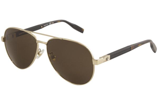  Mont Blanc Men's MB0032S MB/0032/S Fashion Pilot Sunglasses 