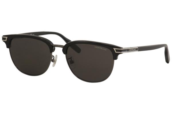  Mont Blanc Men's MB0040S MB/0040/S Oval Sunglasses 