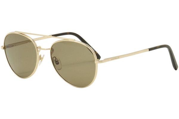  Mont Blanc Men's MB605S MB/605S Round Sunglasses 