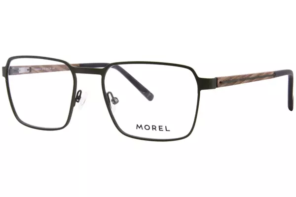  Morel Arhus-4 Eyeglasses Men's Full Rim Rectangle Shape 