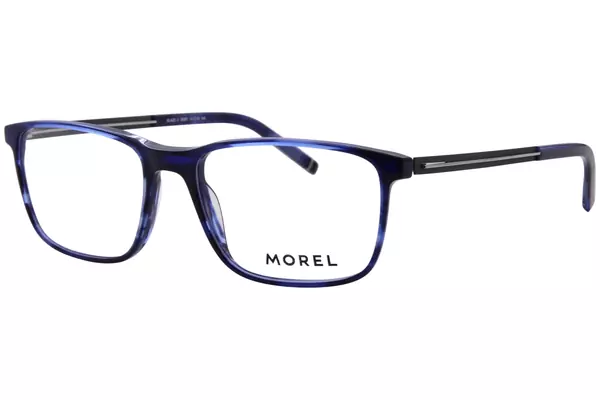  Morel Blaze-2 Eyeglasses Men's Full Rim Rectangle Shape 
