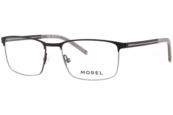  Morel Faraday-5 Eyeglasses Men's Full Rim Rectangle Shape 