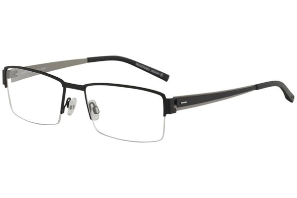  Morel Men's Eyeglasses Lightec 7132L 7132/L Half Rim Optical Frame 