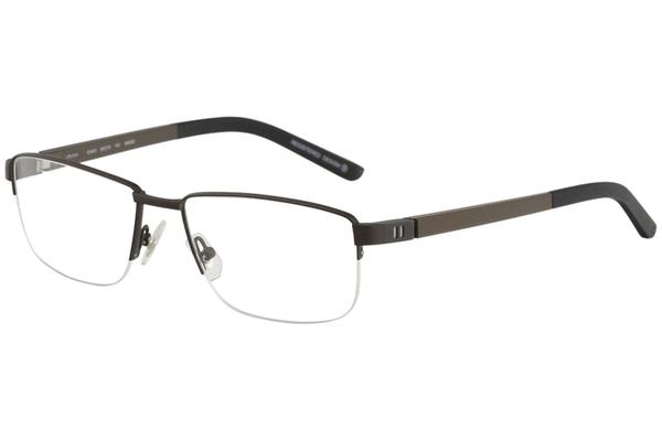  Morel Men's Eyeglasses OGA 8183O 8183/O Half Rim Optical Frame 