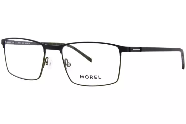  Morel NASA-1 Eyeglasses Men's Full Rim Rectangle Shape 