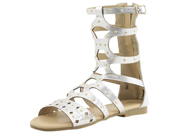  Nanette Lepore Little/Big Girl's Studded Gladiator Sandals Shoes 