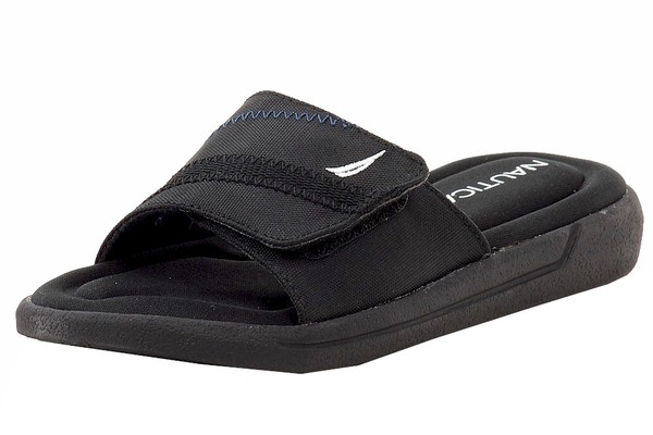  Nautica Boy's Bilander Foam Fashion Slide Sandals Shoes 