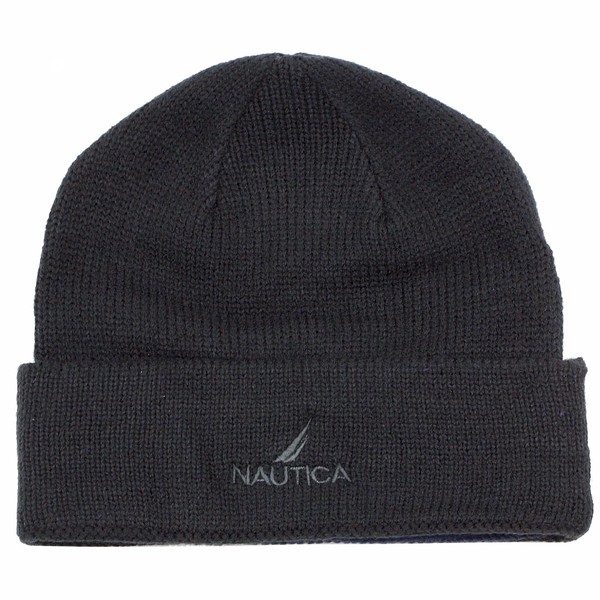  Nautica Boy's Knit Fleece Winter Beanie Hat 