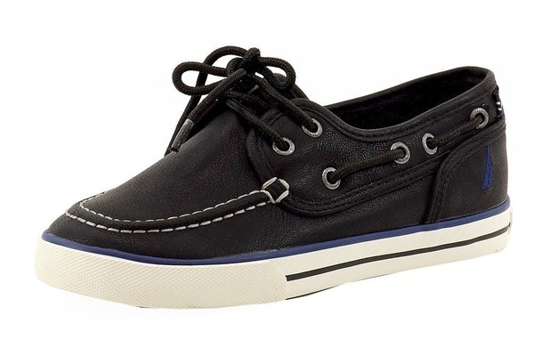  Nautica Boy's Spinnaker Canvas Pintuck Oxfords Boat Shoes 