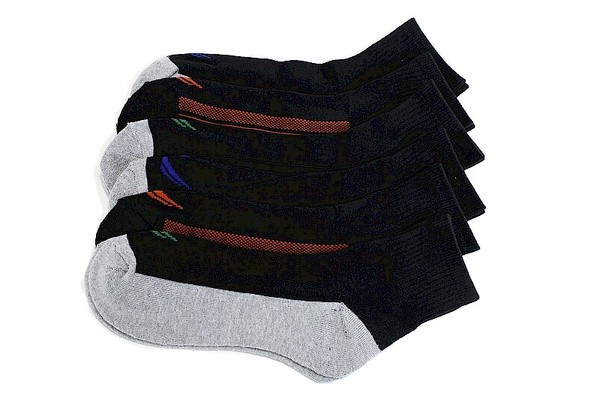  Nautica Men's 6-Pair Performance Classics Cushioned Socks 