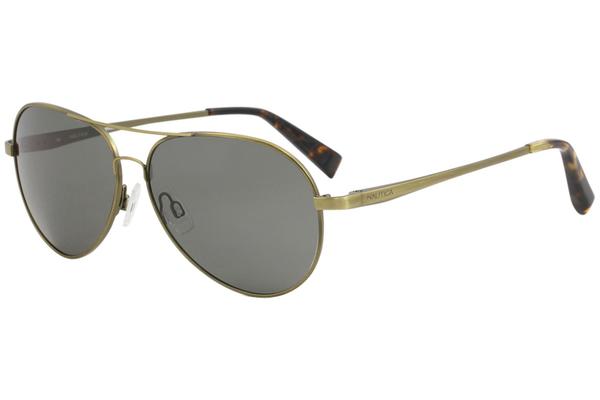  Nautica Men's N5110S N/5110/S Fashion Pilot Polarized Sunglasses 