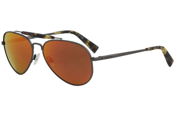  Nautica Men's N5114S N/5114/S Fashion Pilot Polarized Sunglasses 