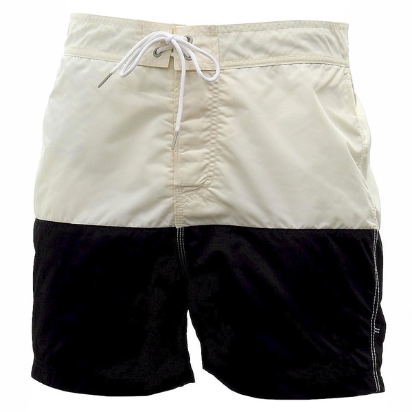  Nautica Men's Quick Dry Meridian Pieces Colorblock Trunk Shorts Swimwear 