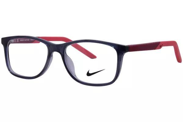 Nike 5037 Eyeglasses Youth Kids Full Rim Rectangle Shape