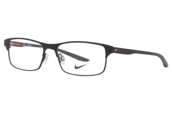 Nike 8046 Eyeglasses Men's Full Rim Rectangle Shape