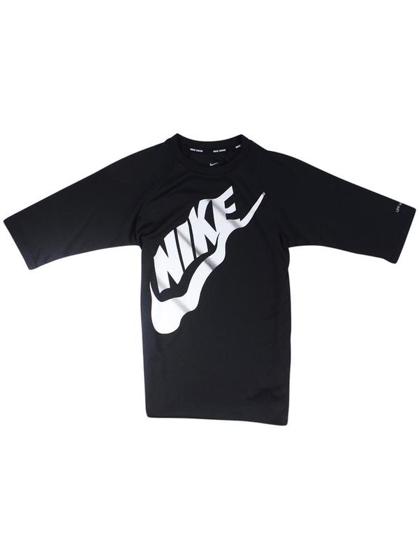  Nike Big Boy's Solid Half Sleeve Hydroguard Shirt Swimwear 