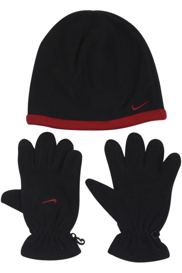  Nike Boy's Swoosh Logo 2-Piece Beanie Hat & Gloves Set 